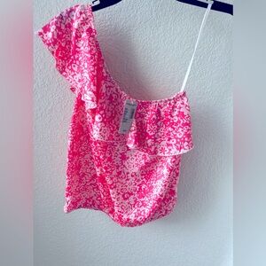 NWT American Eagle One Shoulder Top Size XS